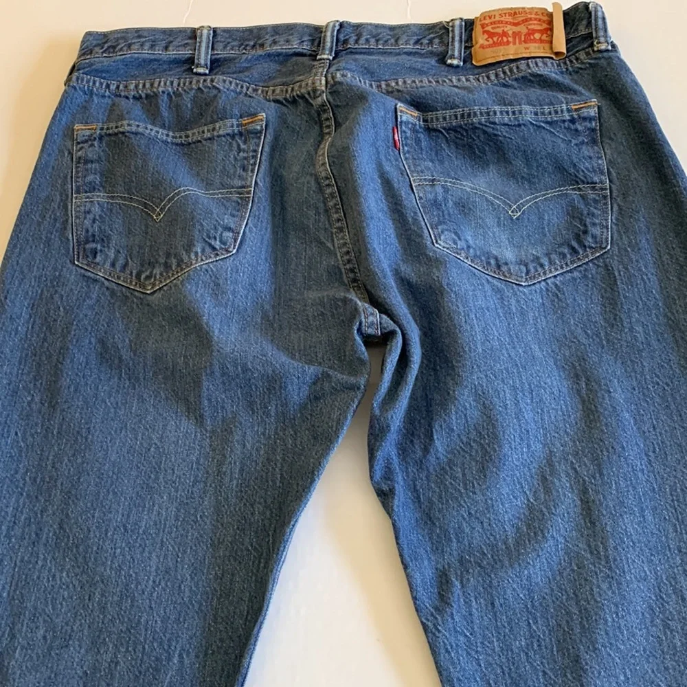 LEVI’S JEANS. Men’s 501 W38XL34. Button fly.‎ Five pockets.